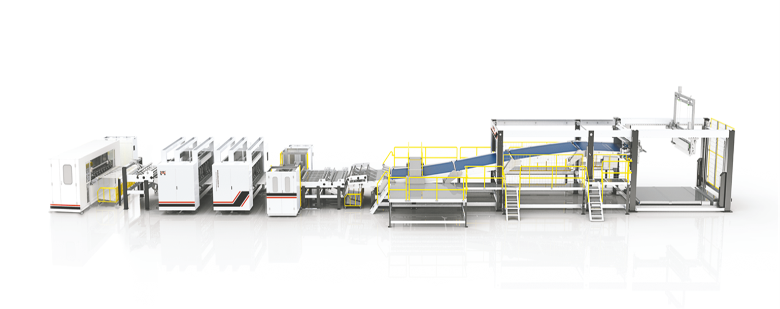 瓦楞紙板生產(chǎn)線干部設(shè)備解決方案六